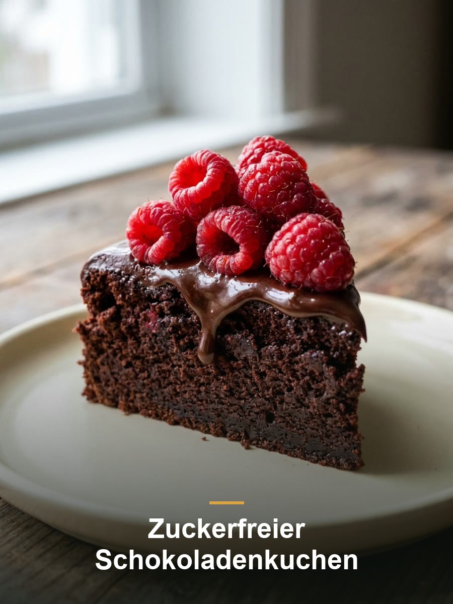 Zuckerfreier Schokoladenkuchen